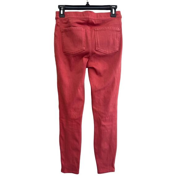 Spanx Jean-ish Ankle Jeggings Pink Slimming Casual Pull On Small - Picture 4 of 8
